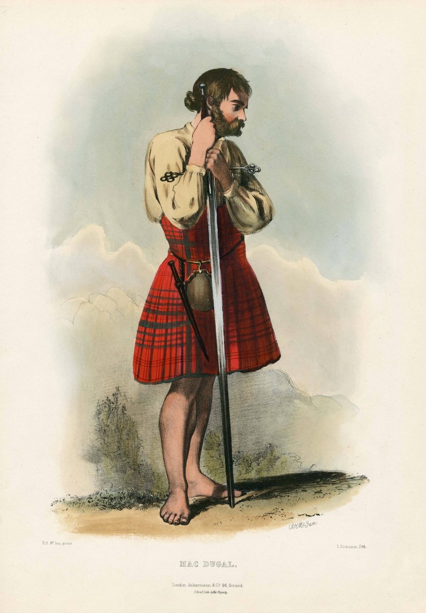 Mac Duggal, od The Clans of the Scottish Highlands, pub.1845 od Robert Ronald McIan