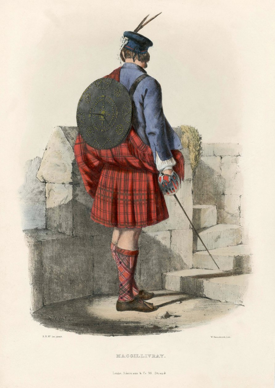Macgillivray, od The Clans of the Scottish Highlands, pub.1845 od Robert Ronald McIan