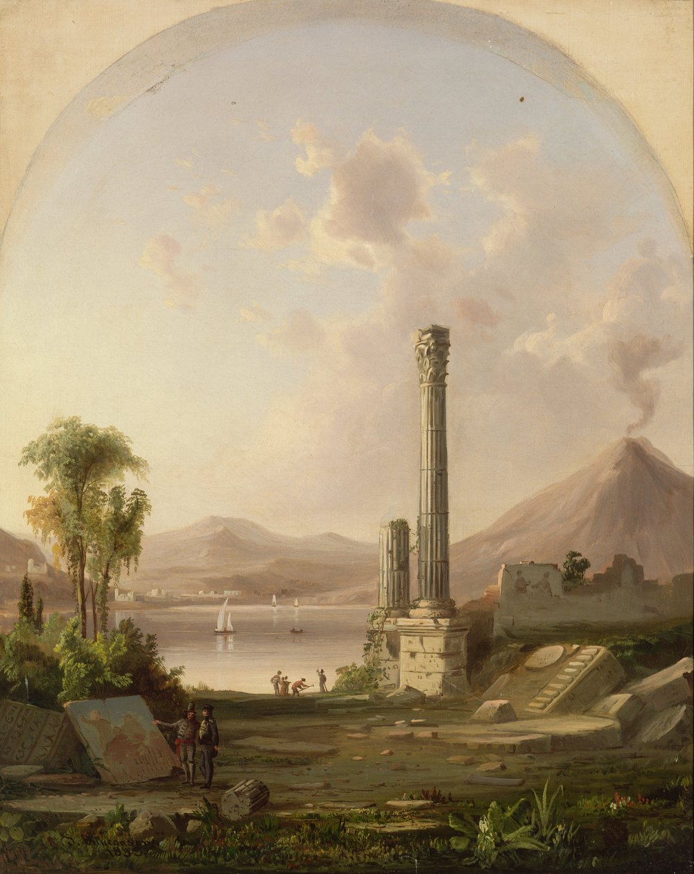 Pompeje od Robert Scott Duncanson