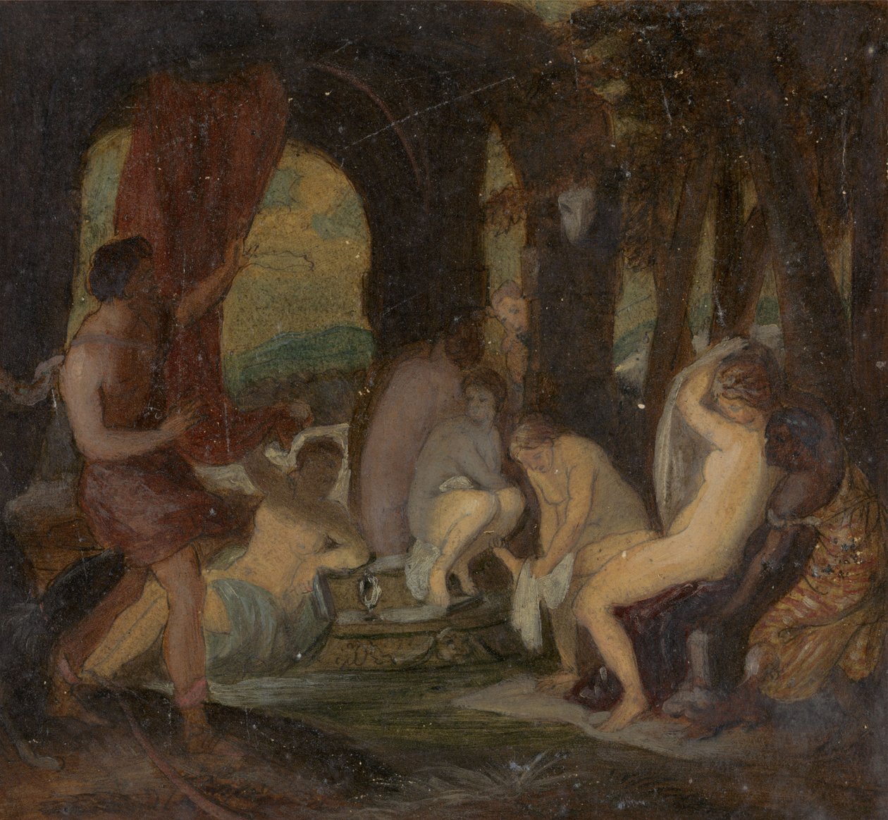 Diana a Actaeon od Robert Smirke