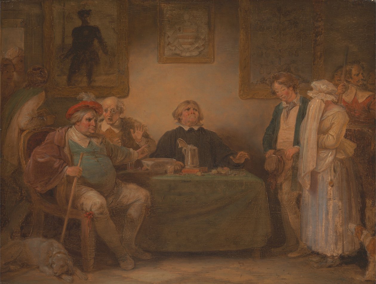 Sedm věků člověka- Spravedlnost, jak se vám líbí, II, vii od Robert Smirke