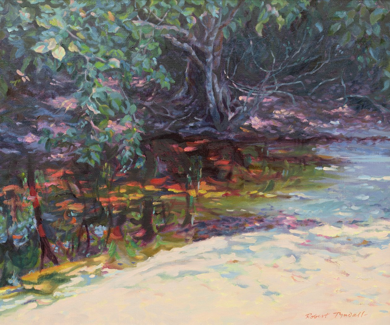 Pláž a deštný prales, Cape Tribulation, Northern Queensland, Austrálie od Robert Tyndall