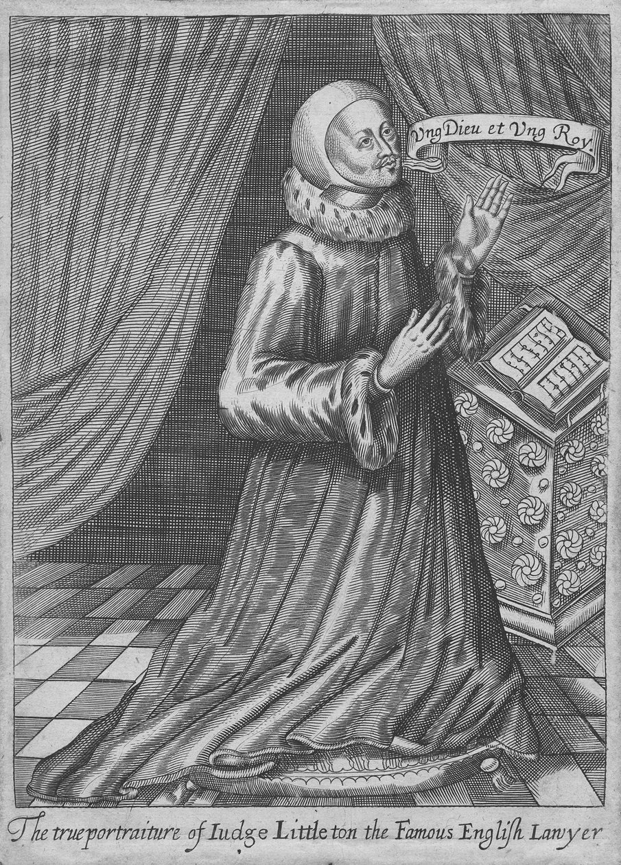 Soudce Thomas Littleton, 1628 od Robert Vaughan