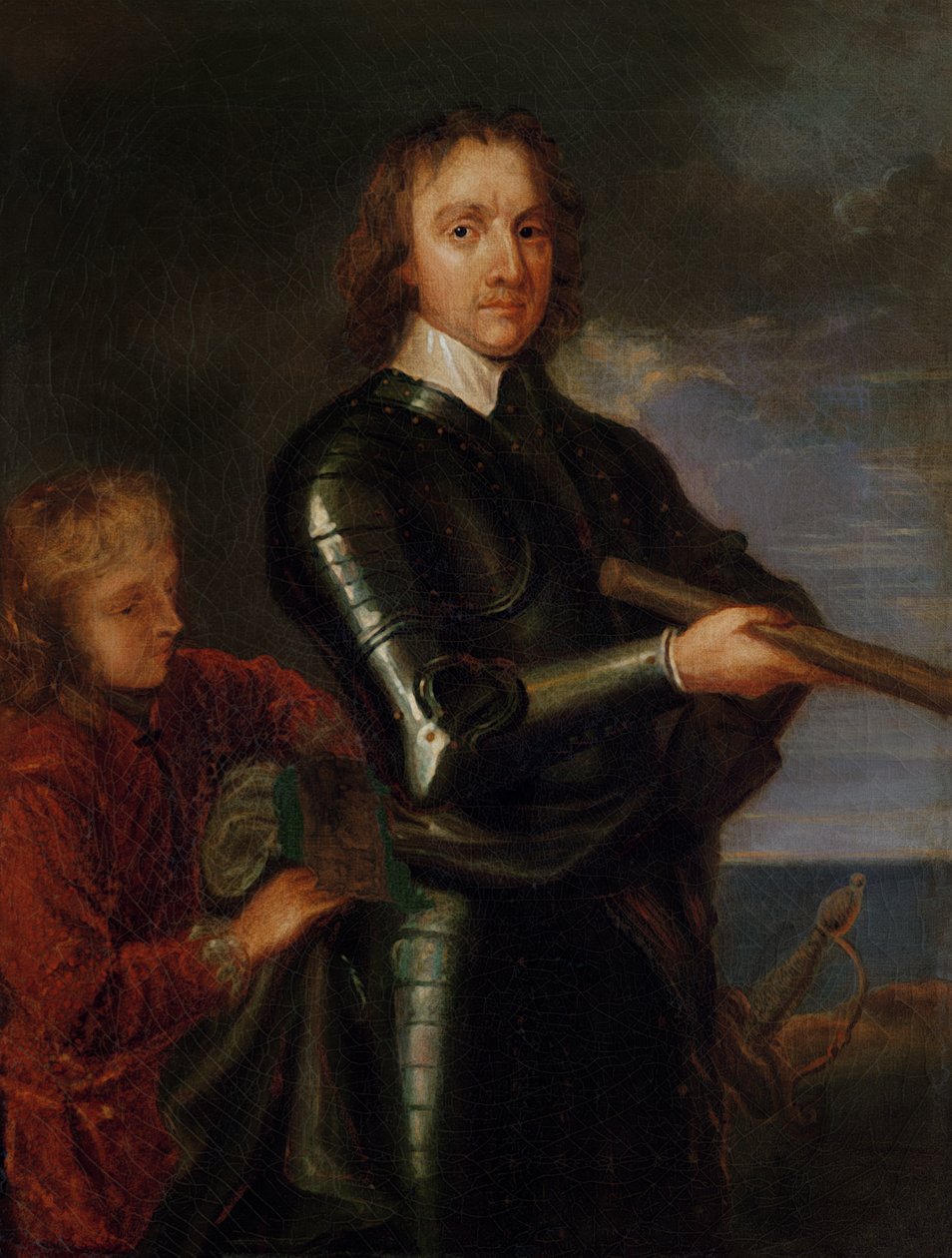 Portrét Olivera Cromwella (1599-1658) od Robert Walker