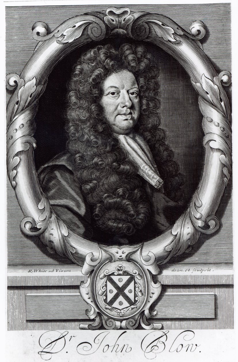 Portrét Johna Blowa (1649-1708) od Robert White