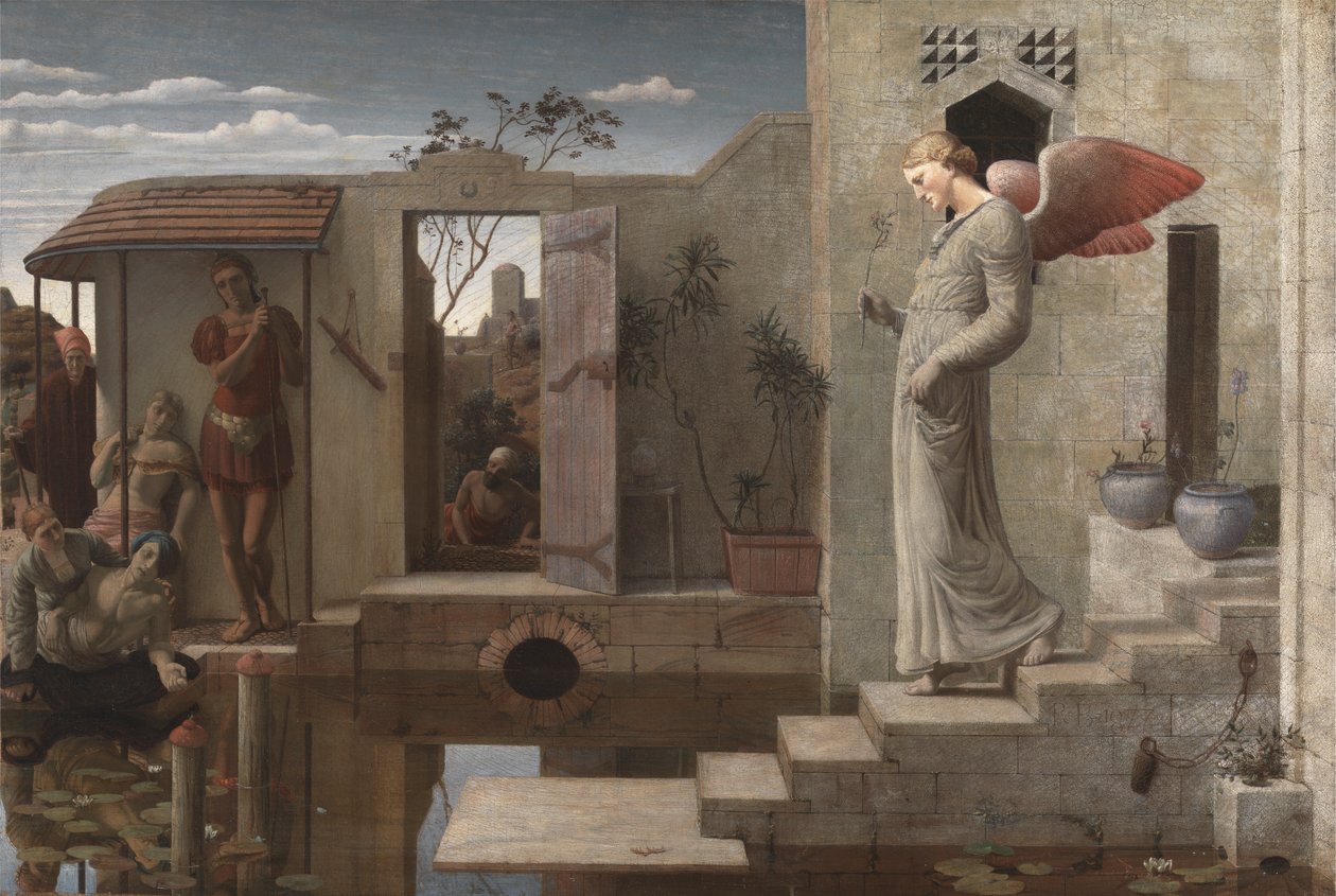 Bazén Bethesda od Robert Bateman
