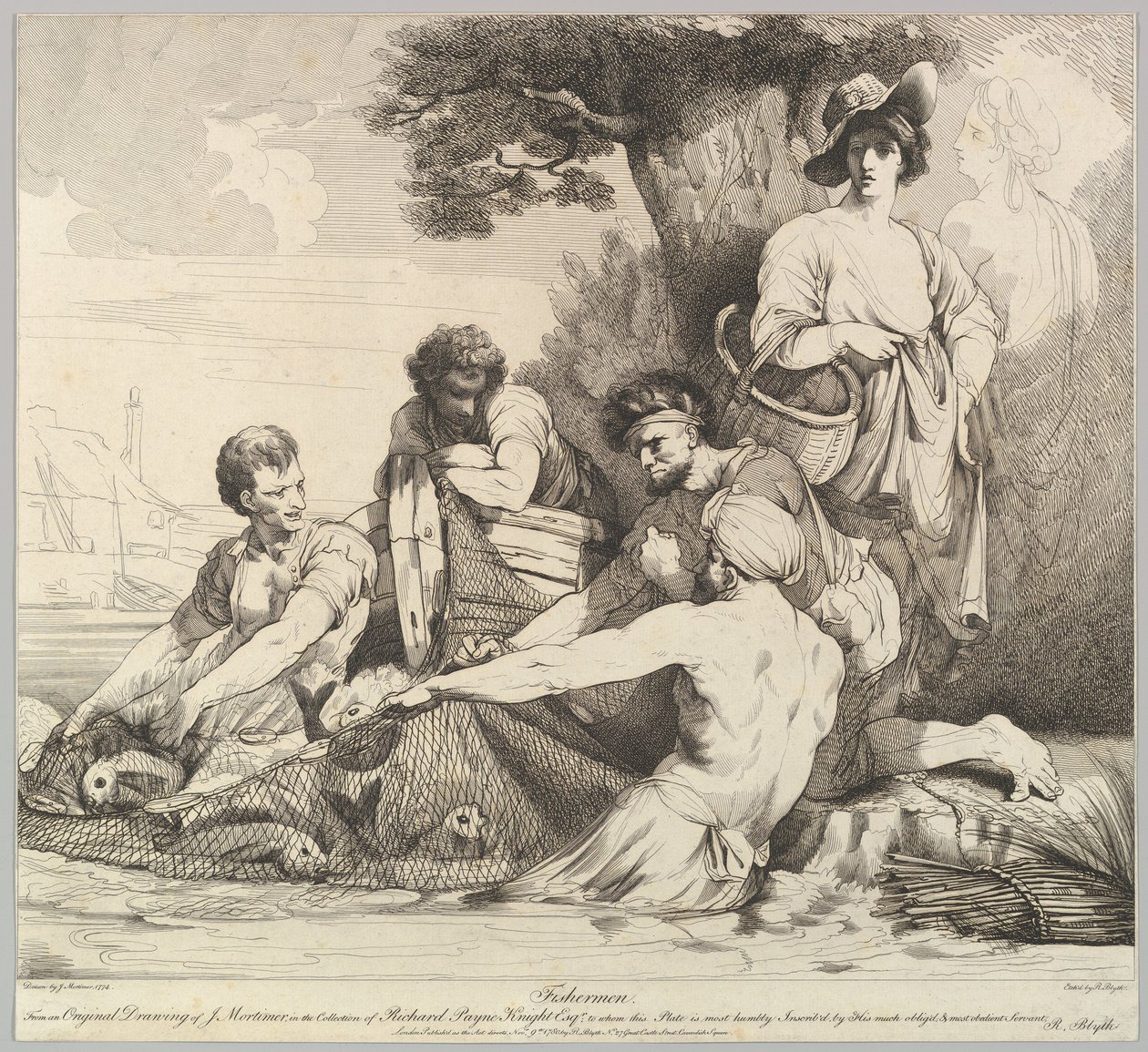 Rybáři, 9. listopadu 1780. od Robert Blyth