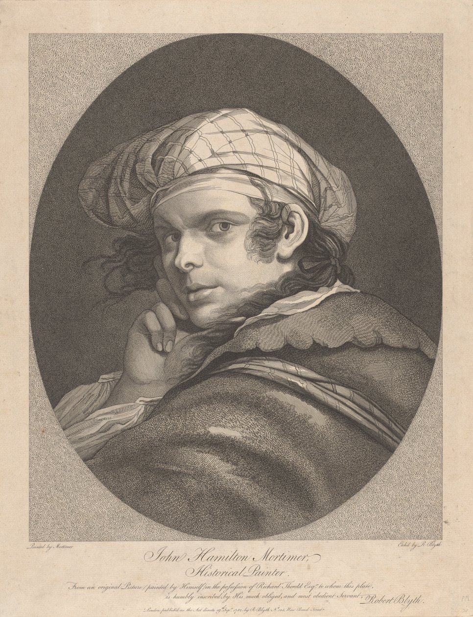 John Hamilton Mortimer od Robert Blyth