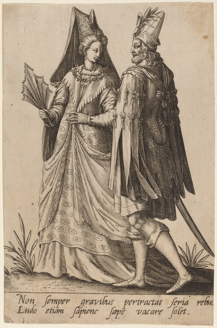 Ne vždy těžké..., 1597. od Robert Boissard