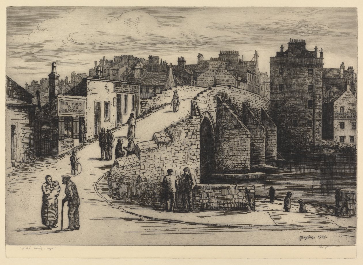Auld Brig, Ayr od Robert Bryden