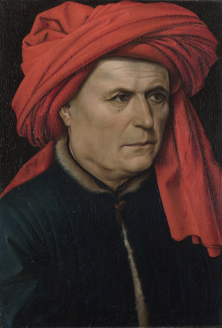 Portrét muže, cca 1435 od Robert Campin