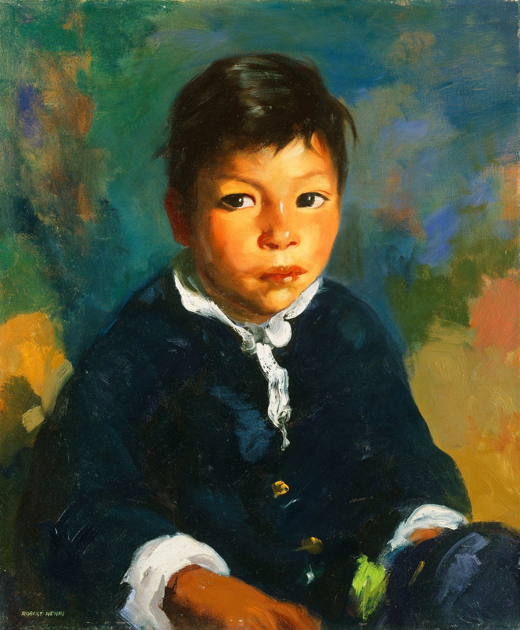 Little Half Breed, 1917 od Robert Cozad Henri