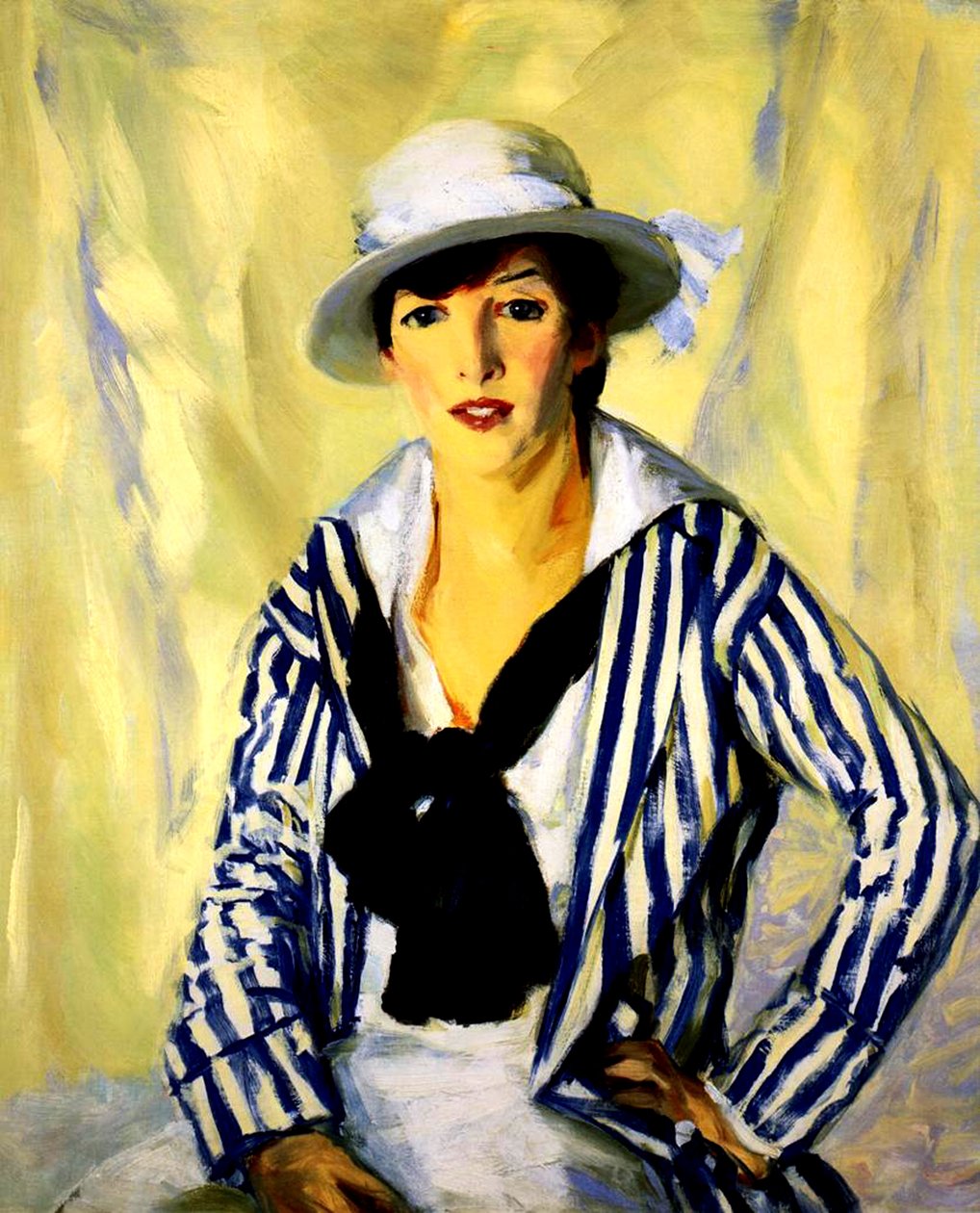 Viv v modrém pruhu, 1914 od Robert Cozad Henri