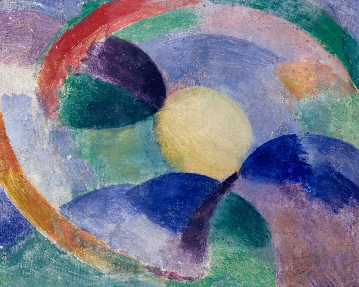 Kruhové tvary, Měsíc od Robert Delaunay