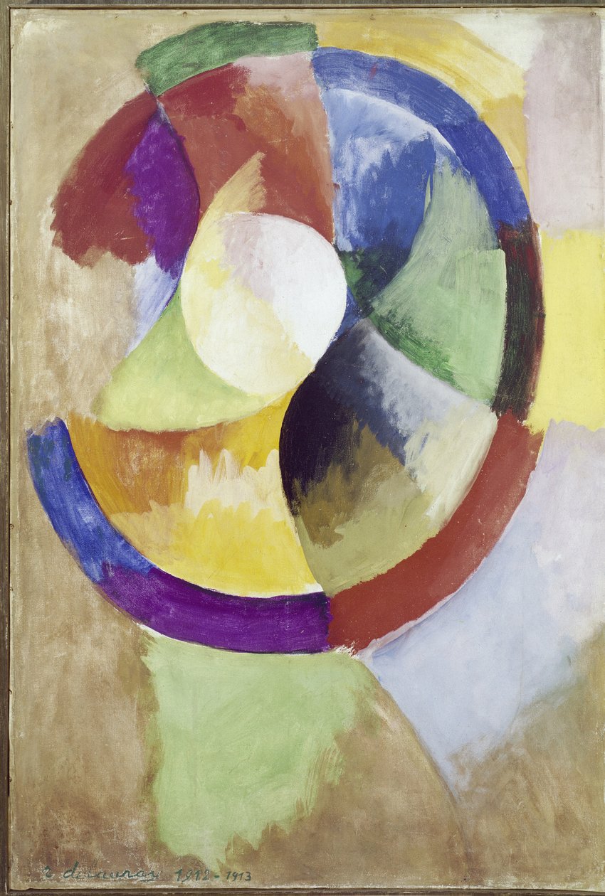 Kruhové tvary, Slunce č. 2 od Robert Delaunay