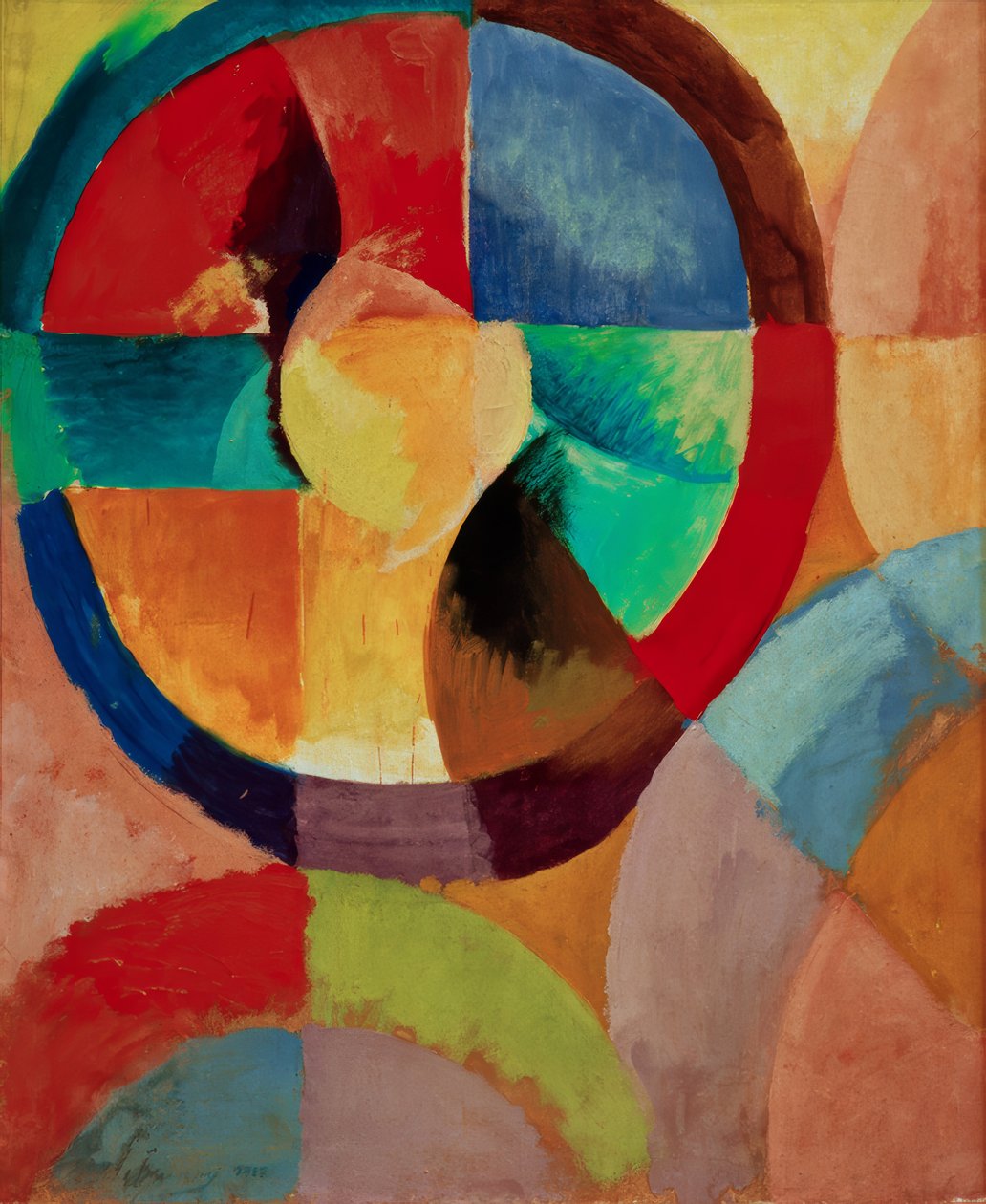 Kruhové tvary, Slunce č. 1 od Robert Delaunay