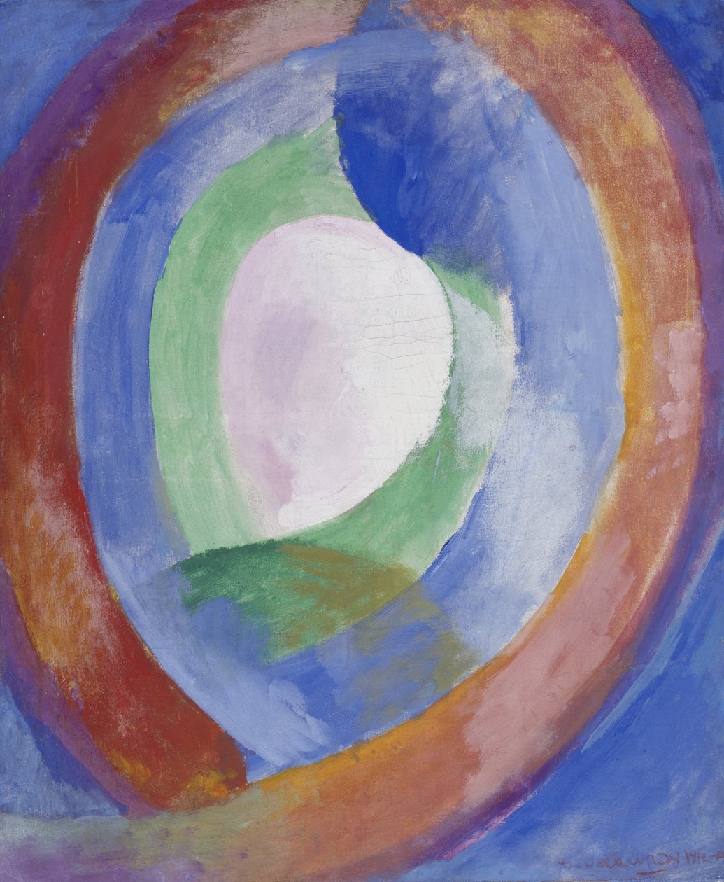 Kruhové tvary, měsíc č. 1 od Robert Delaunay