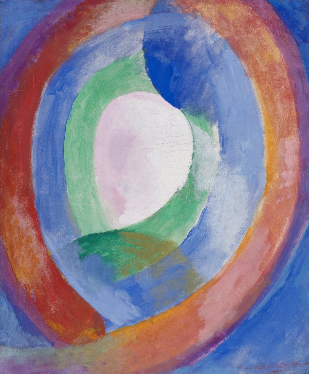 Formes circulaires, lune no. 1 od Robert Delaunay