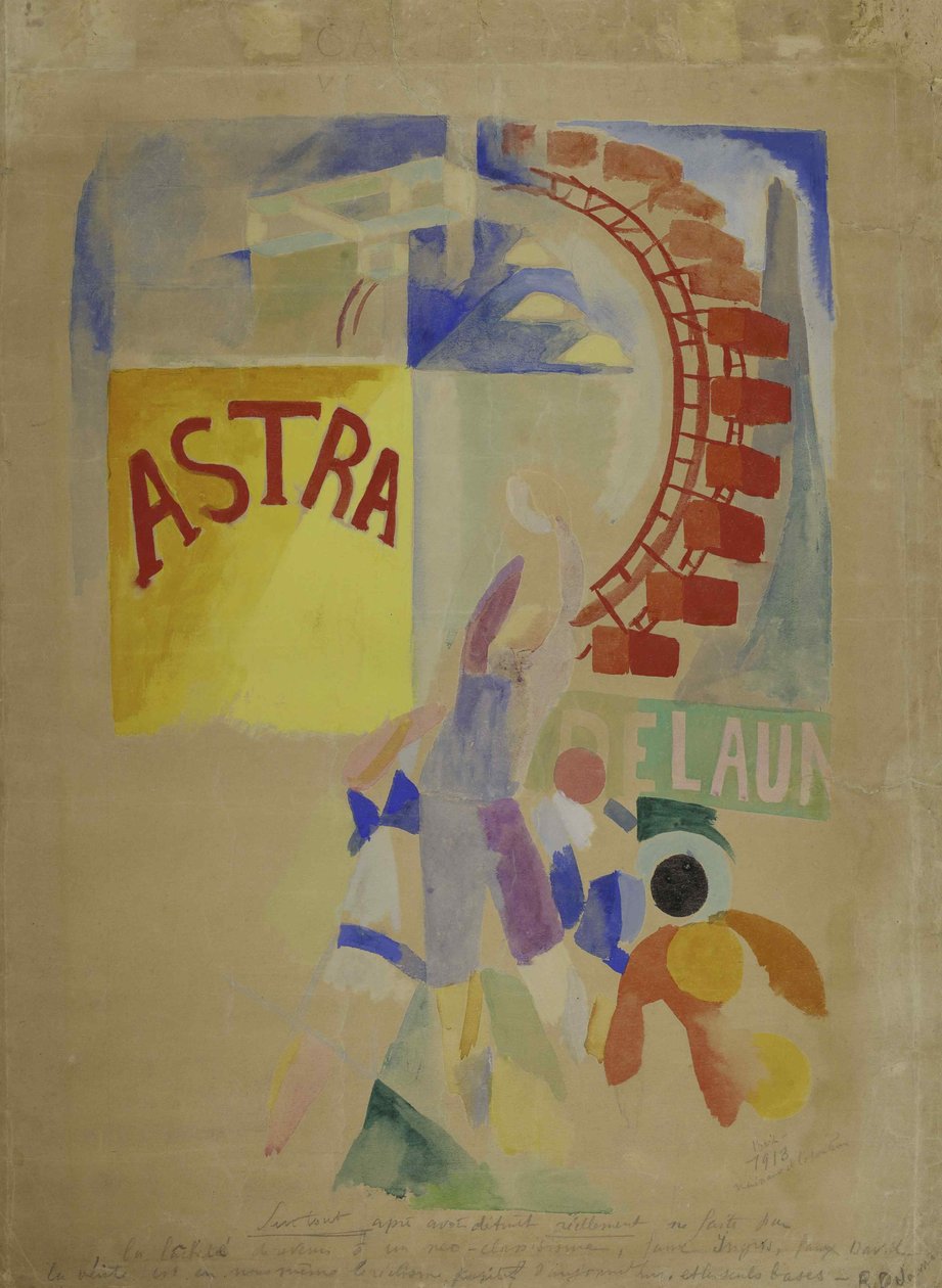 Cardiffský tým, 1912-1913. od Robert Delaunay