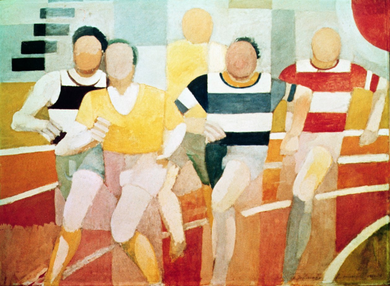 Běžci od Robert Delaunay