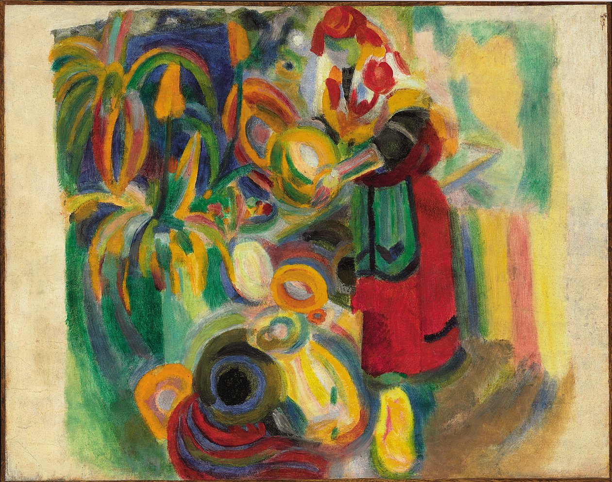 Studie na „Velký Portugalec“ od Robert Delaunay