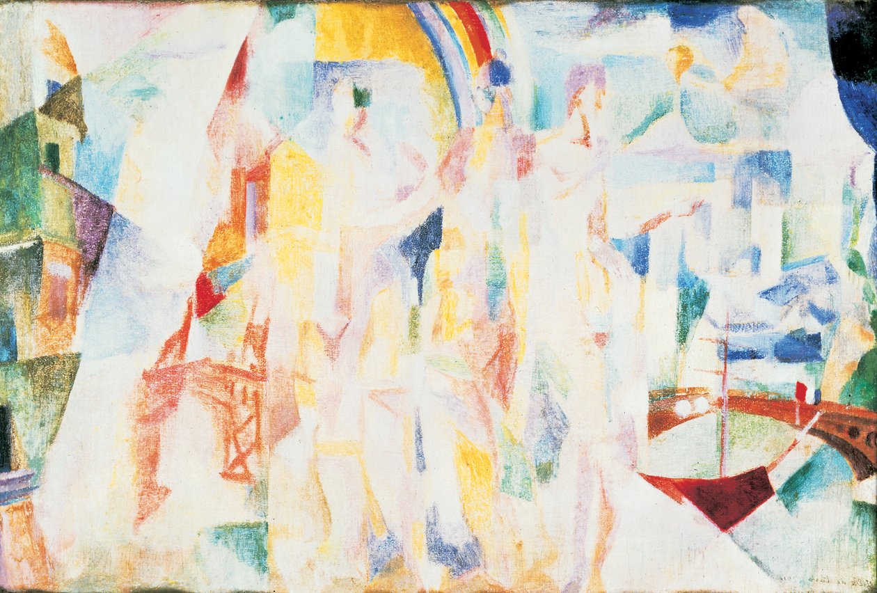 Město Paříž od Robert Delaunay
