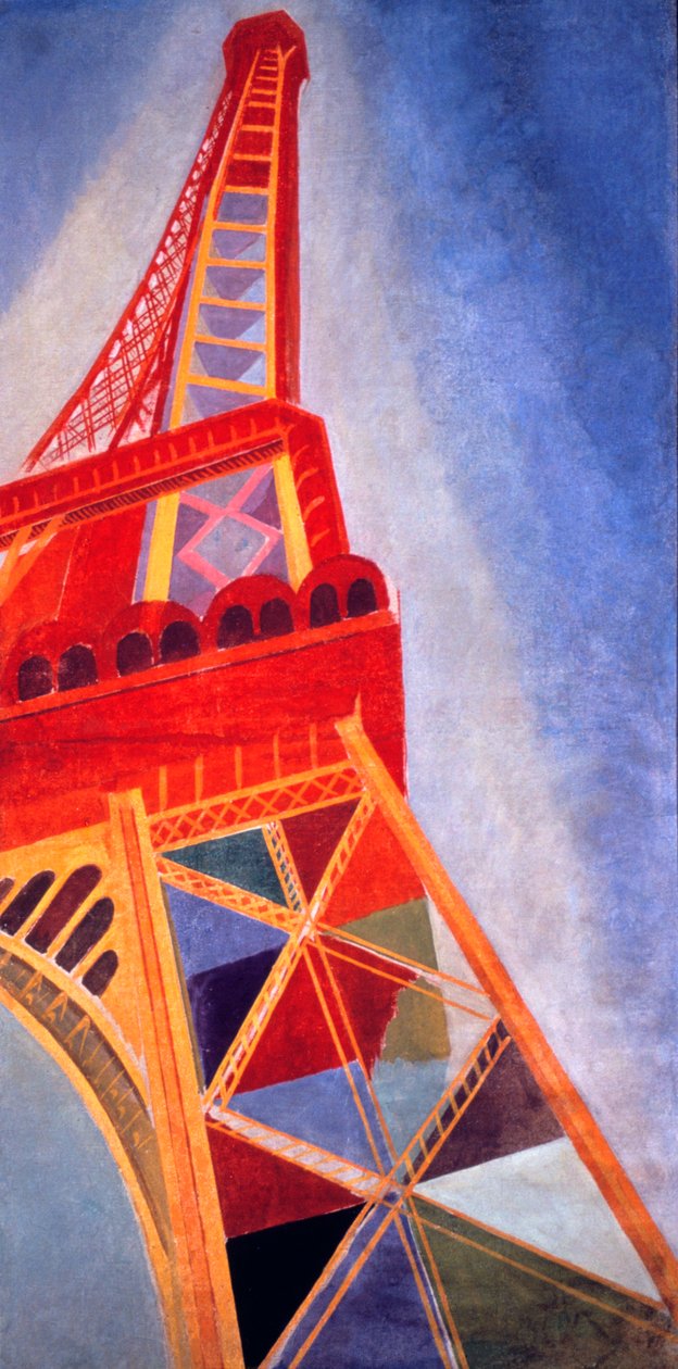 Eiffelova věž, 1926 od Robert Delaunay