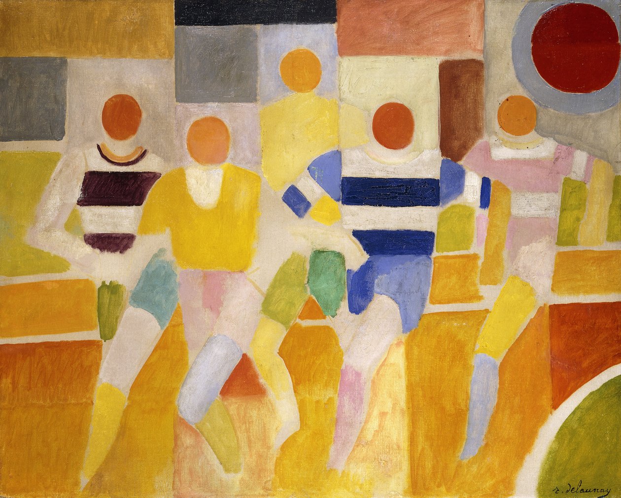 Běžci od Robert Delaunay