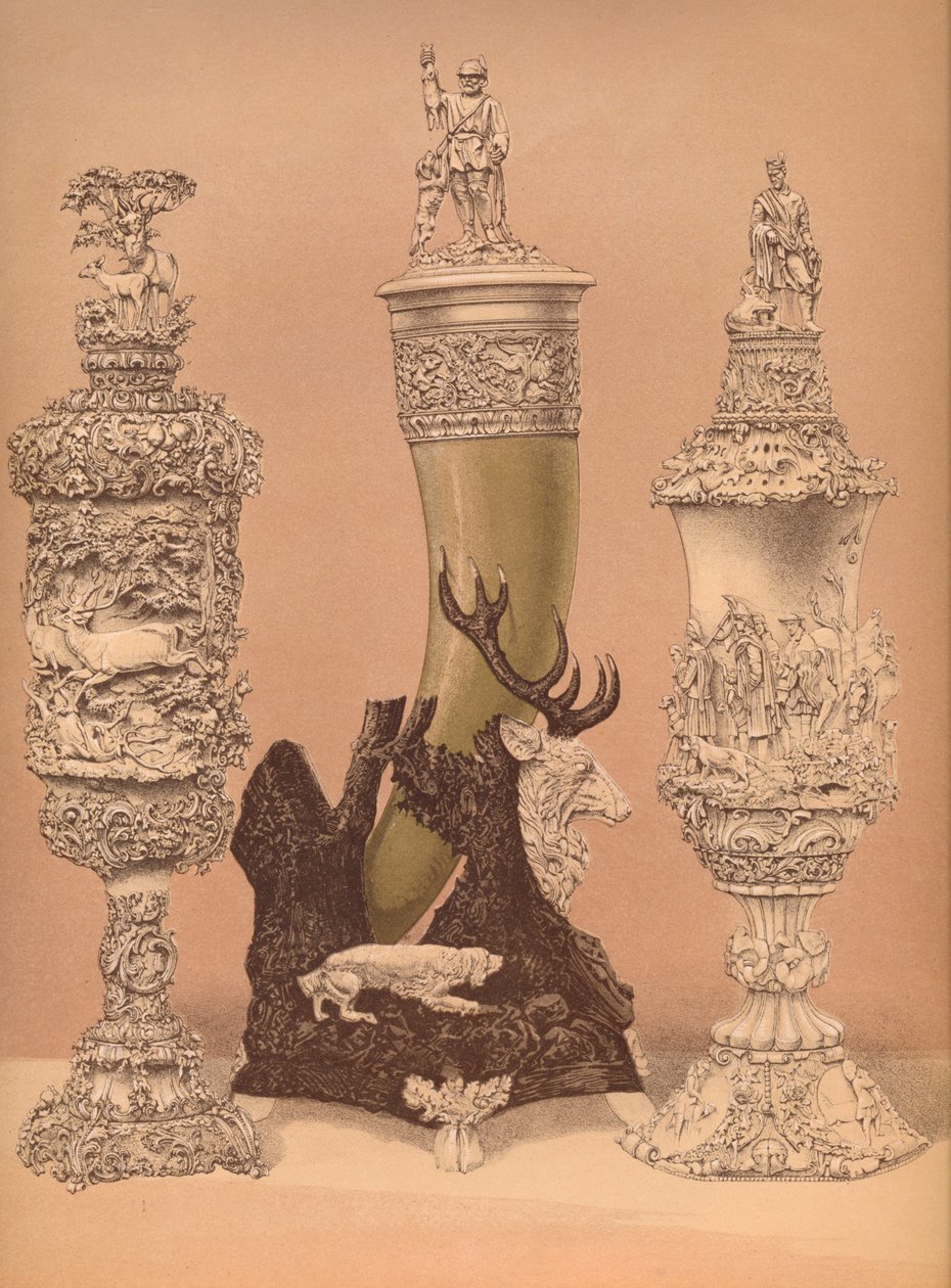Slonovinové řezby, 1893. od Robert Dudley