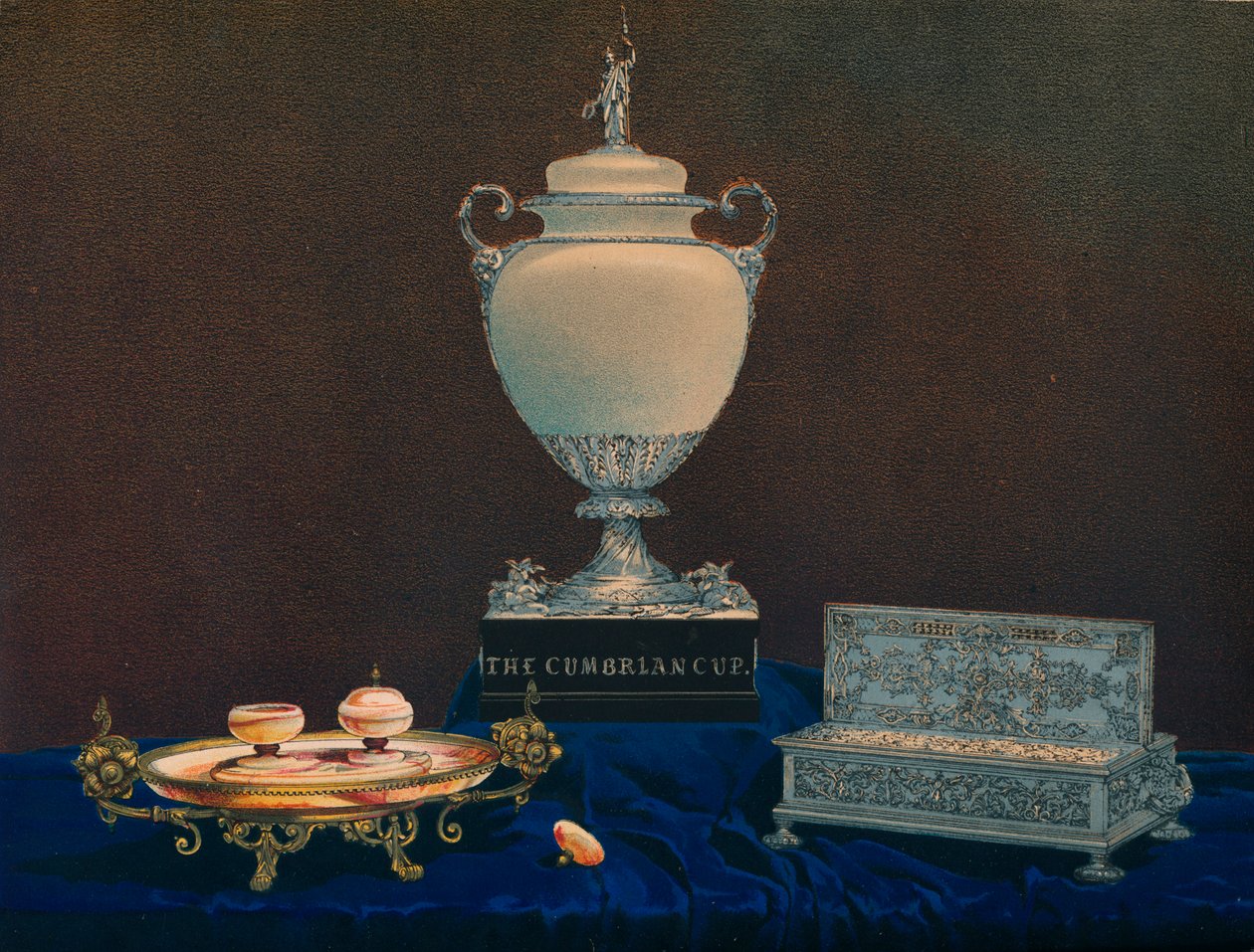 Váza a kalamář, 1863. od Robert Dudley