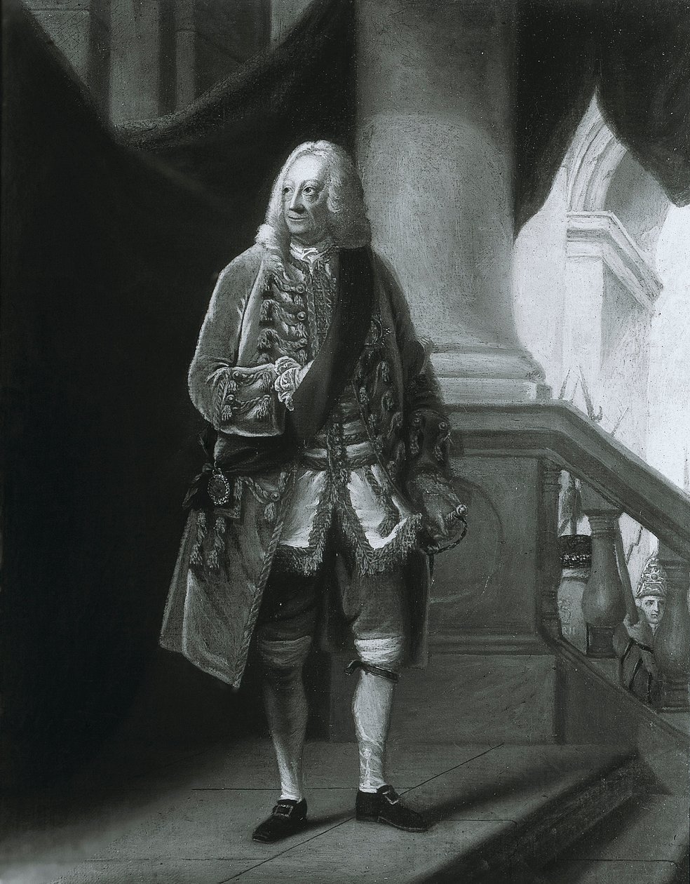 Jiří II (1683-1760) od Robert Edge (after) Pine