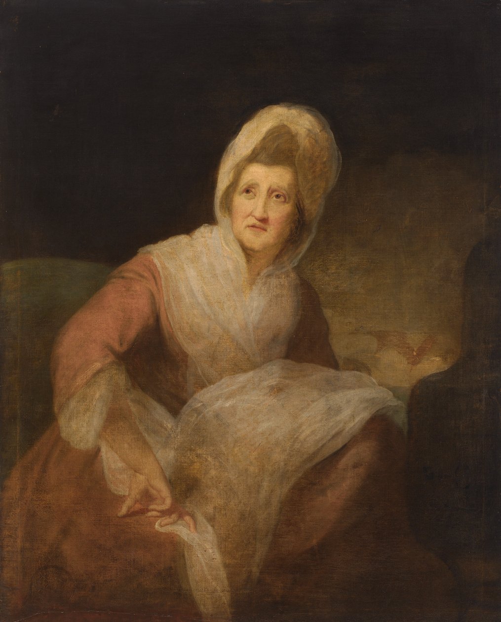 Patience Lovell Wright, c. 1782. od Robert Edge Pine