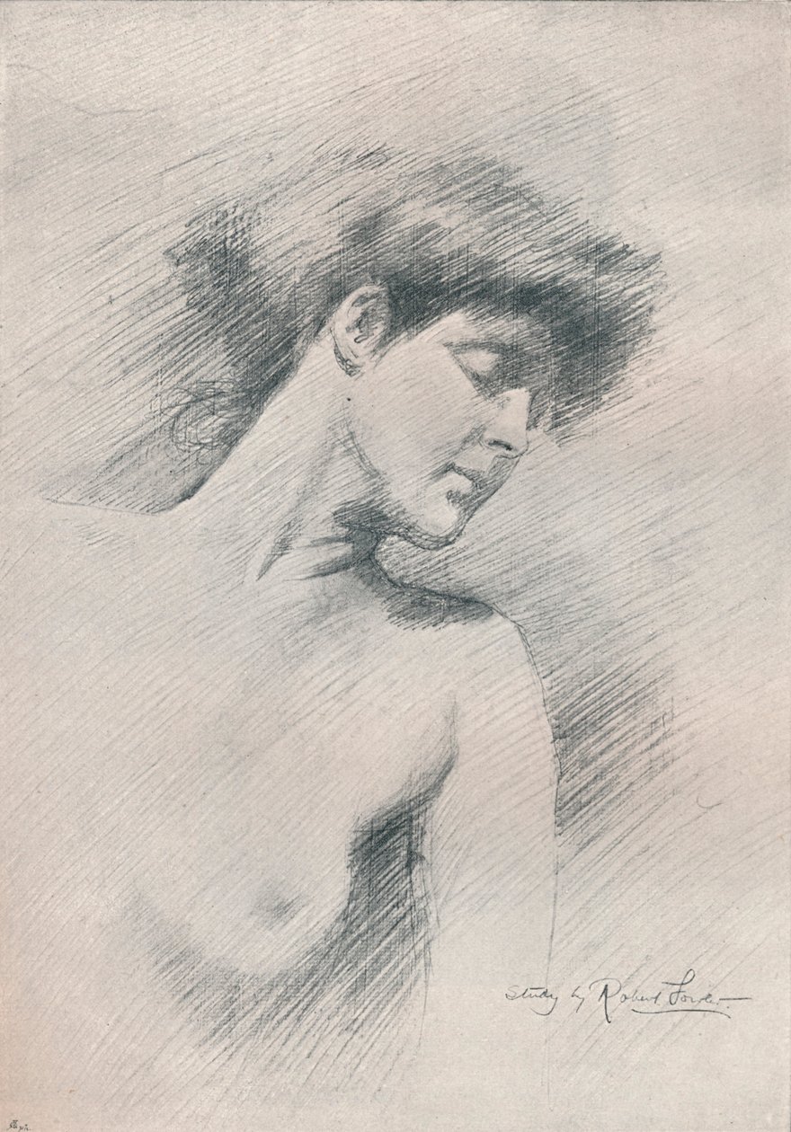 Female Study, c1895, 1897 od Robert Fowler