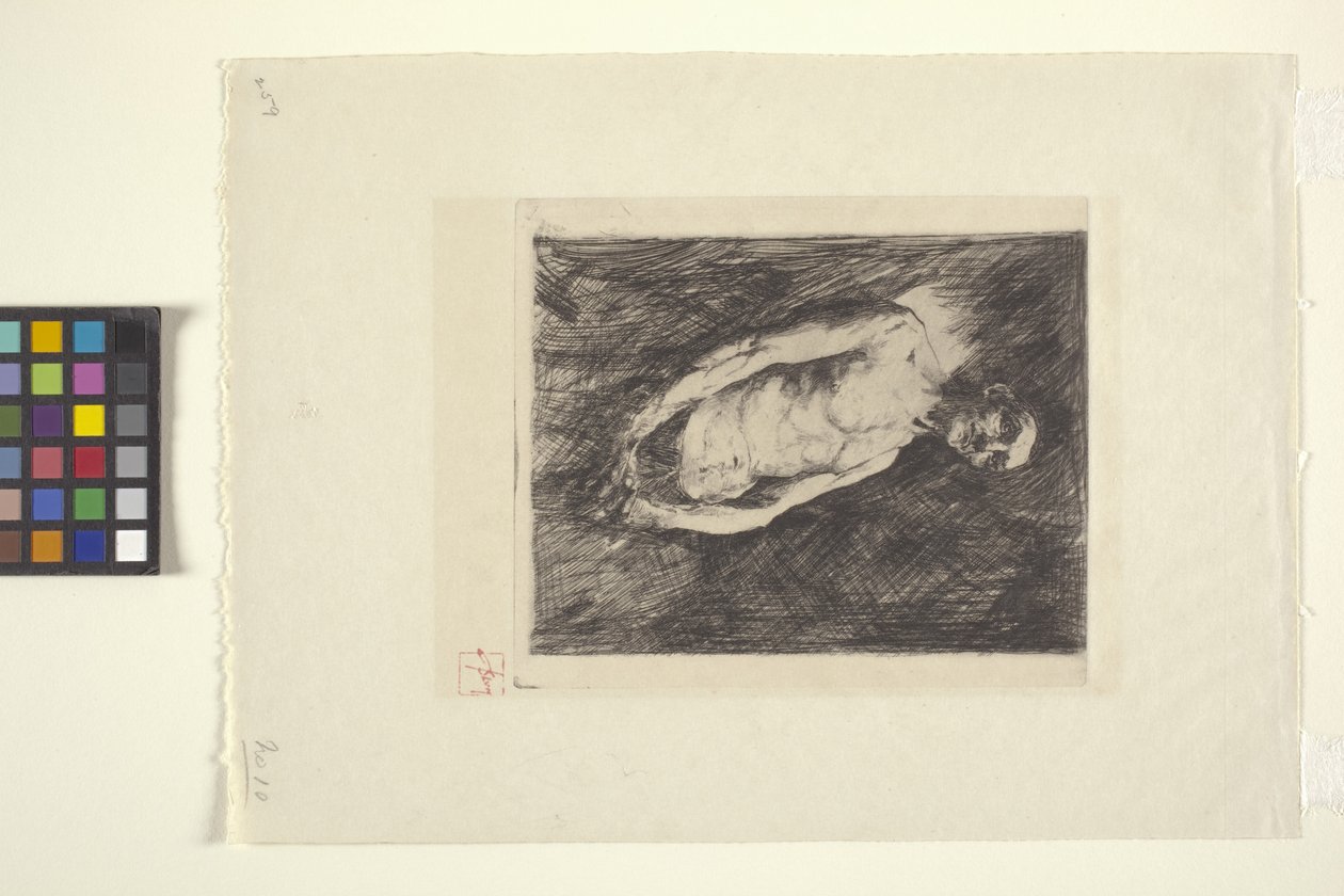 Postava muže (inkoust) od Robert Frederick Blum