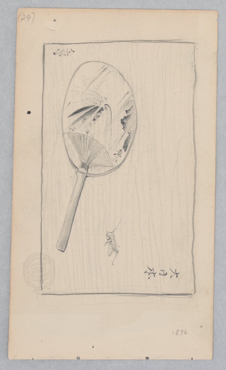 Japonský ventilátor od Robert Frederick Blum