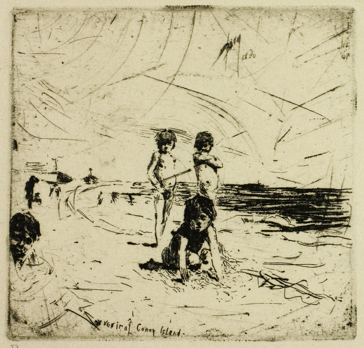 Suvenýr z Coney Island od Robert Frederick Blum