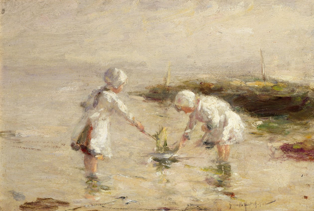 Loďka s hračkami od Robert Gemmell Hutchison