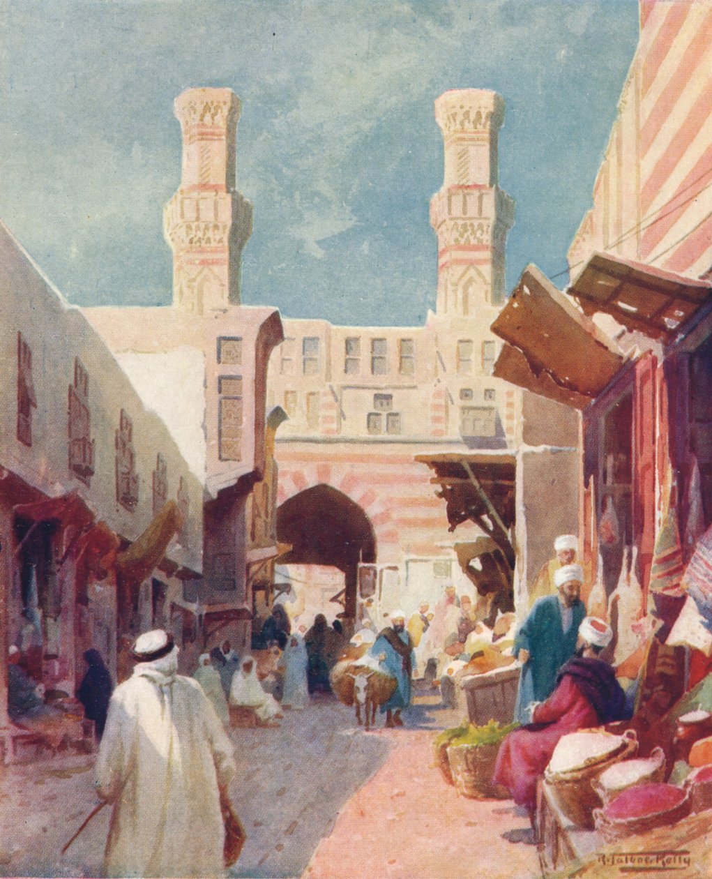 Bab-Zuweyla, c1880, 1904 od Robert George Talbot Kelly