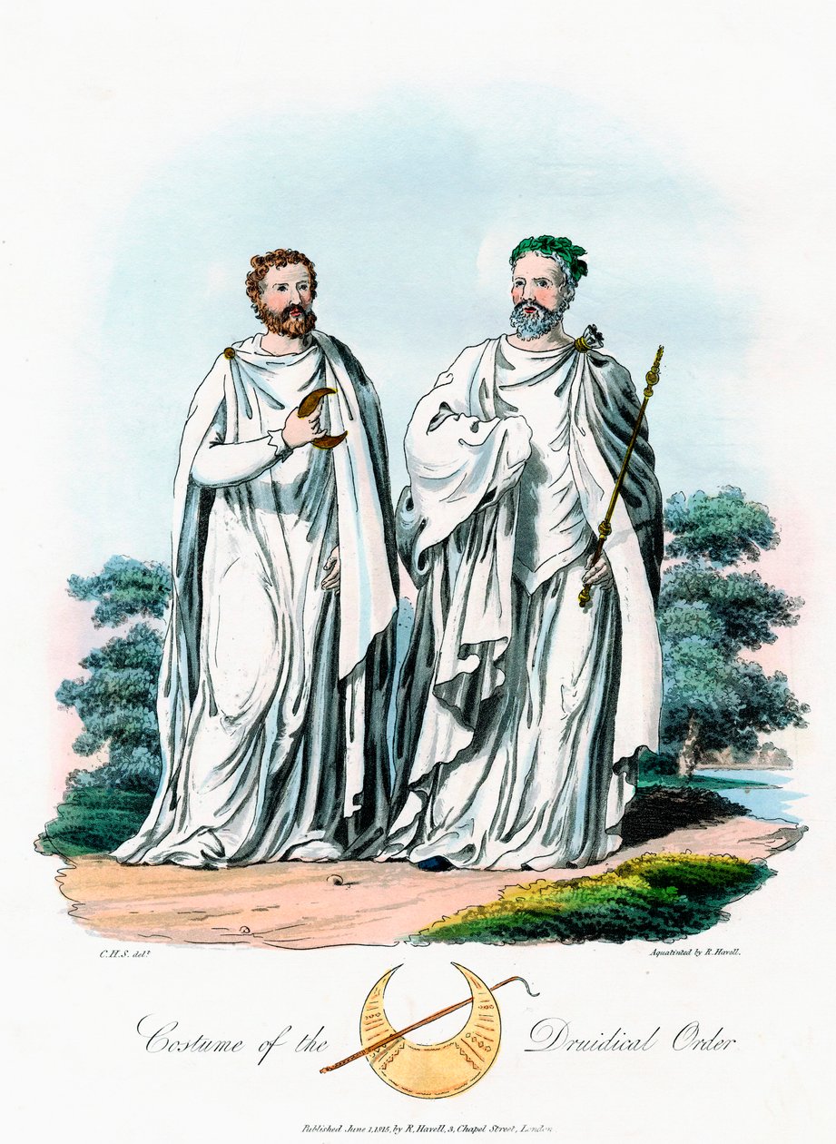 Druidové, 1815 od Robert Havell