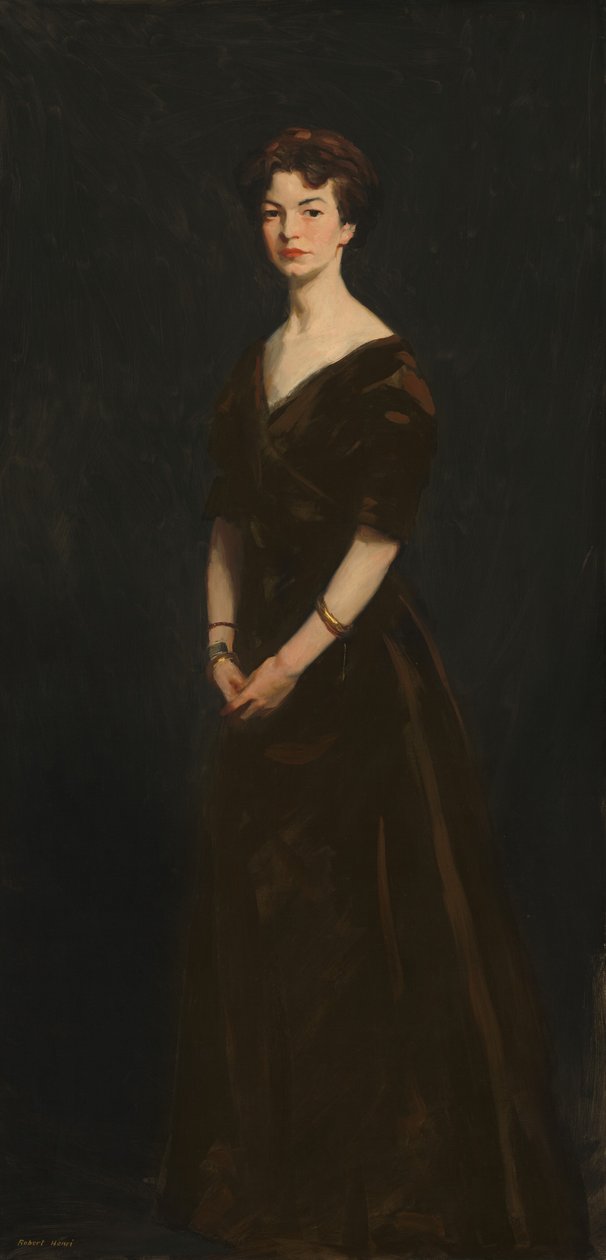 Edith Reynolds, 1908. od Robert Henri