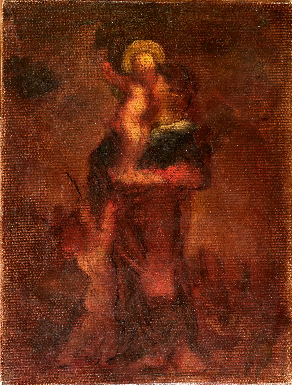 Svatá rodina, polovina konce 19. století. od Robert Loftin Newman