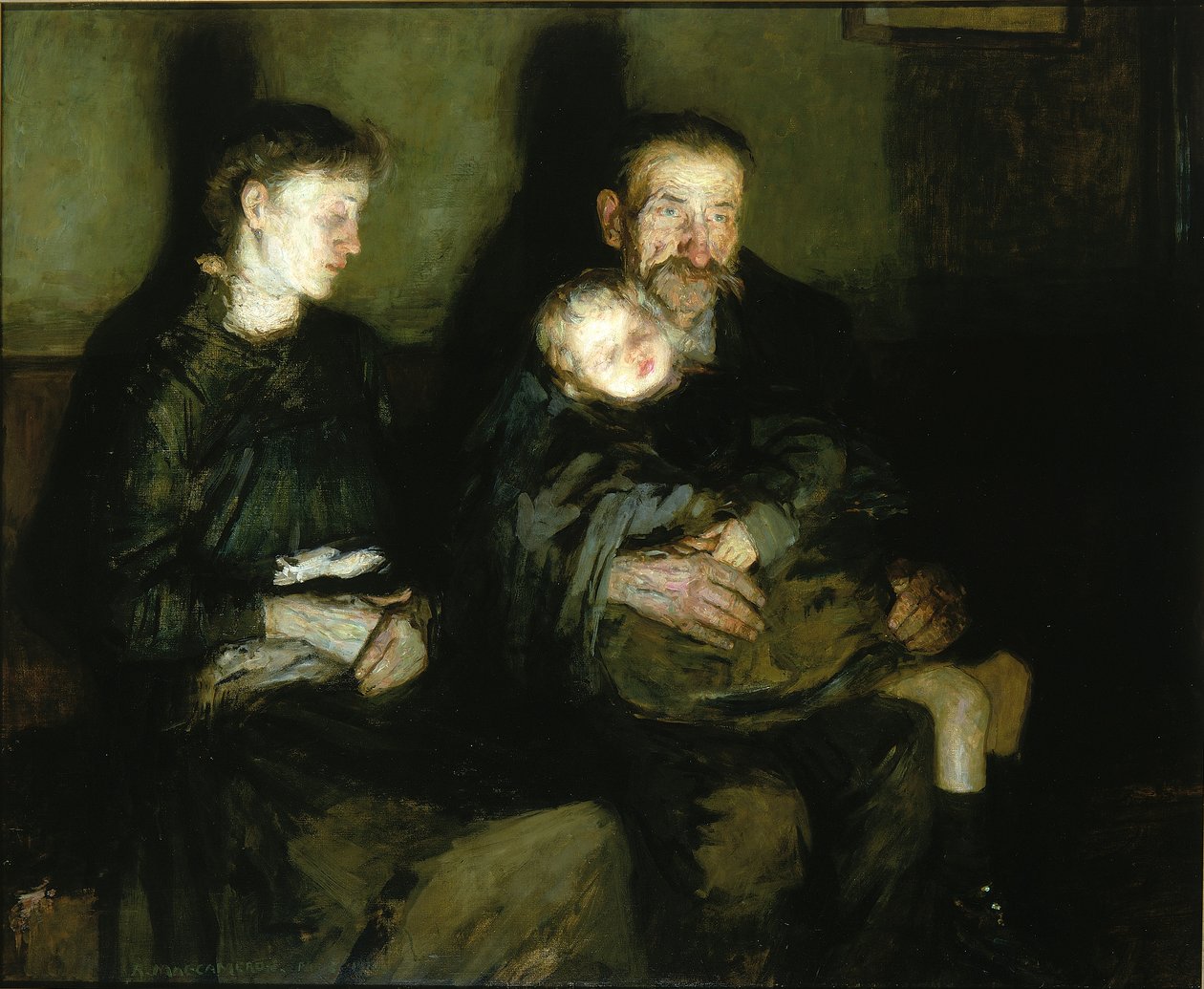 Čekání na doktora, 1910. od Robert MacCameron