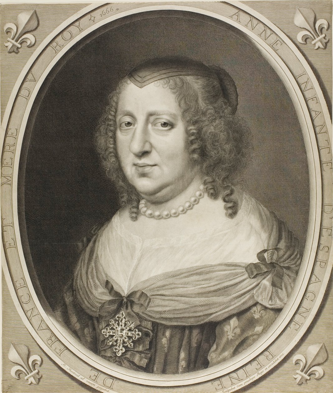 Anny Rakouské od Robert Nanteuil
