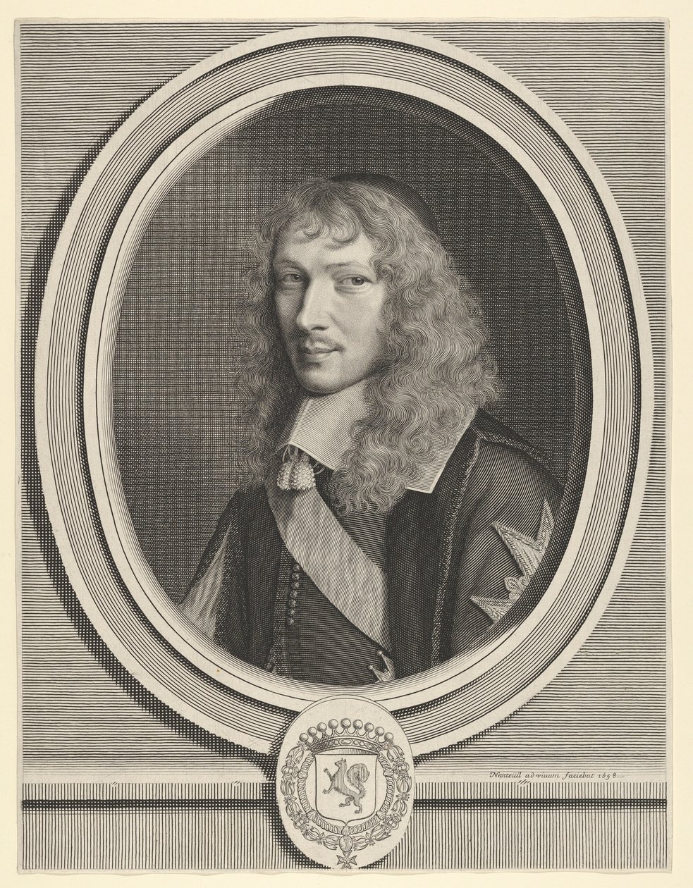 Basil Fouquet, 1658. od Robert Nanteuil