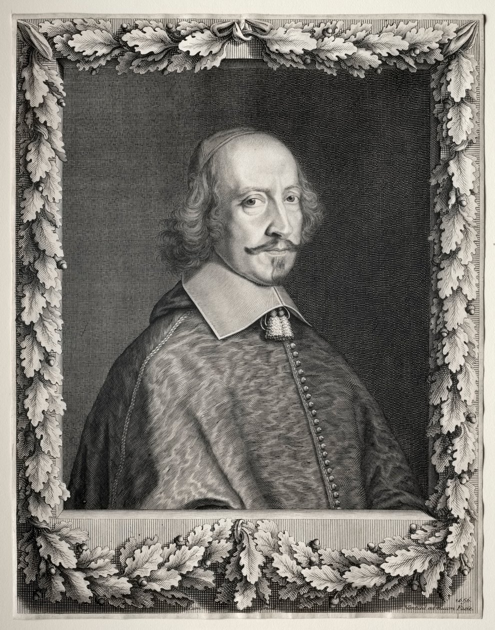 Kardinál Mazarin, 1656. od Robert Nanteuil