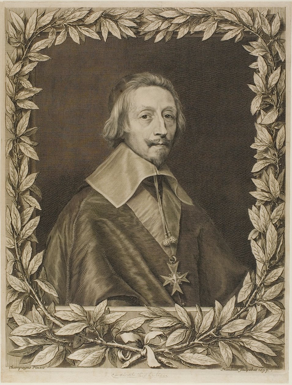 kardinál Richelieu od Robert Nanteuil