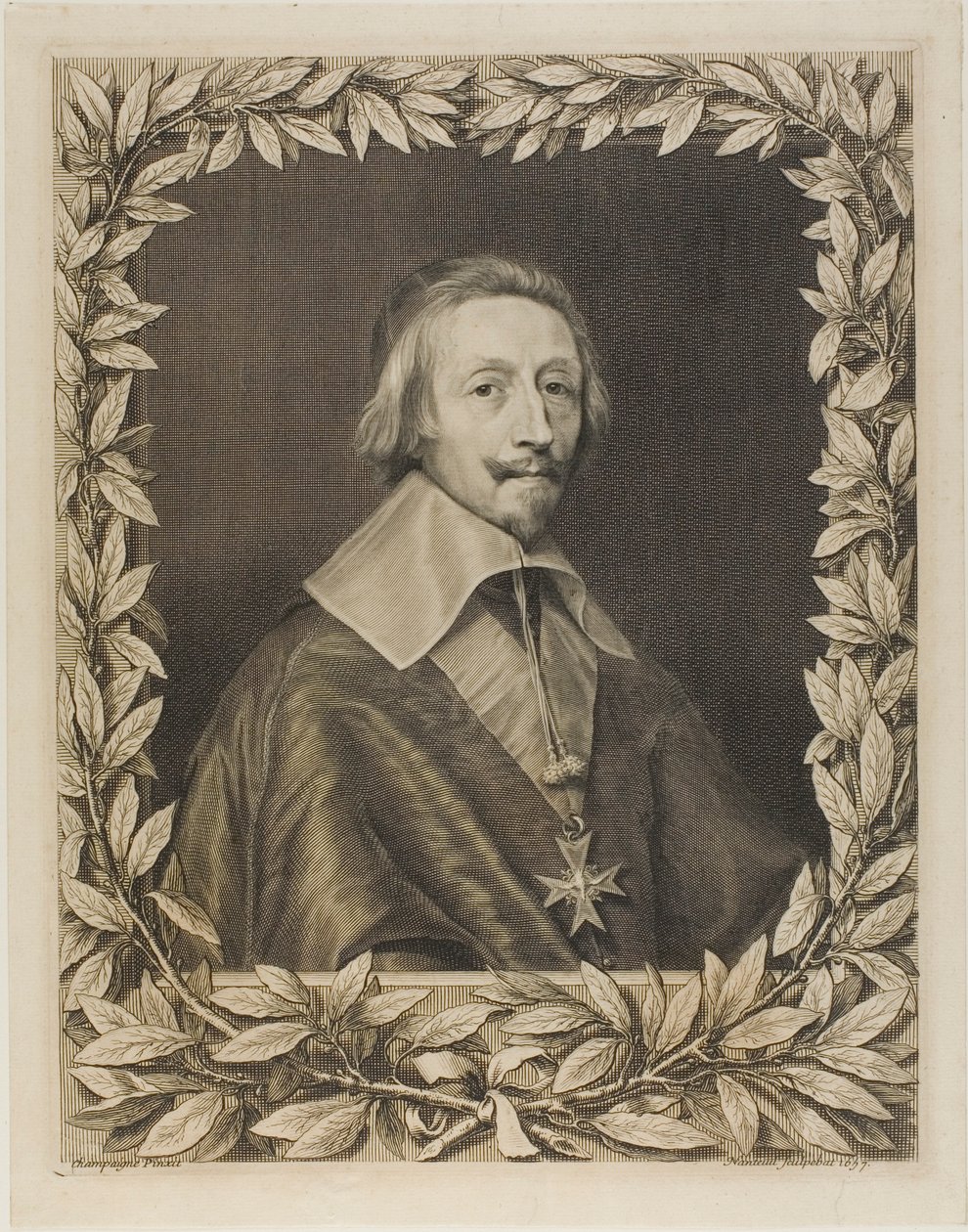 kardinál Richelieu od Robert Nanteuil