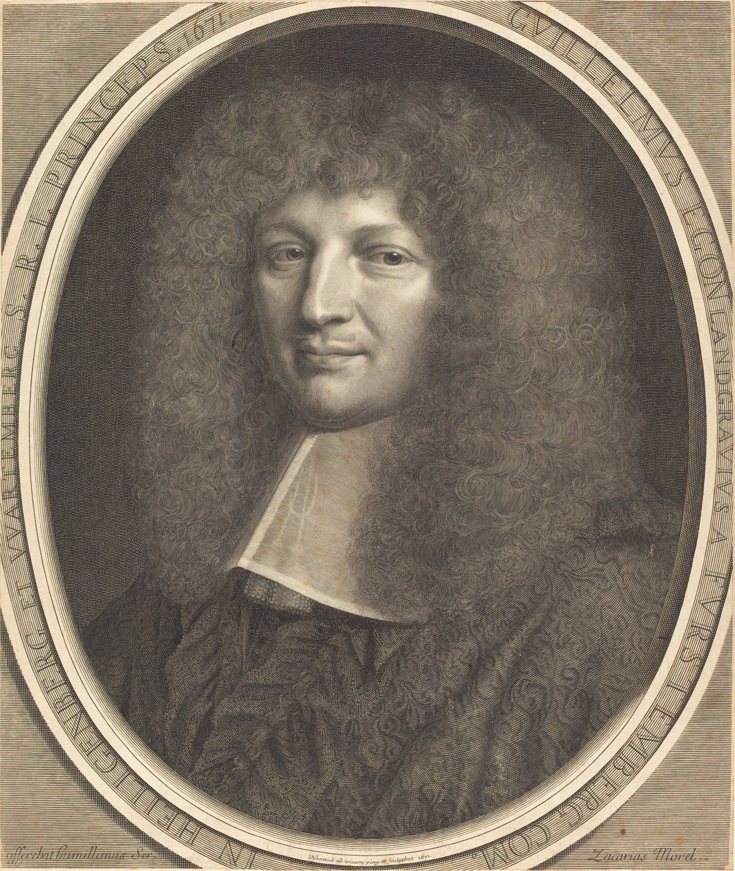 kardinál de Furstenberg od Robert Nanteuil