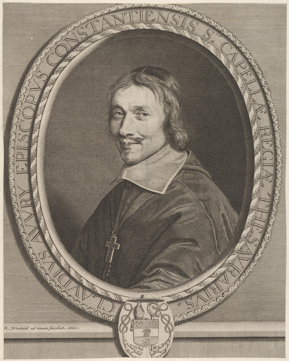 Claude Auvry, 1660. od Robert Nanteuil