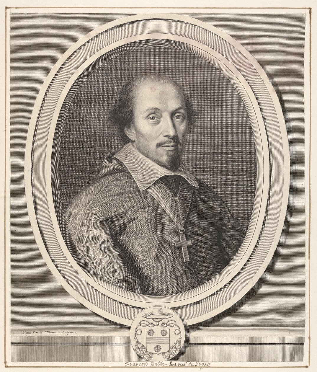 Francois Mallier du Houssay, ca. 1656. od Robert Nanteuil
